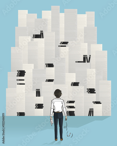 pile of paperwork