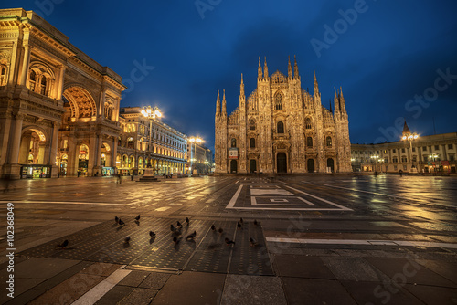 Milan, Italy: Piazza del Duomo, Cathedral Square