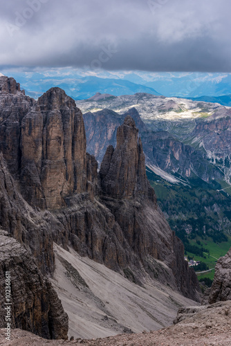 Dolomites Italy - Piz Boe Mountain