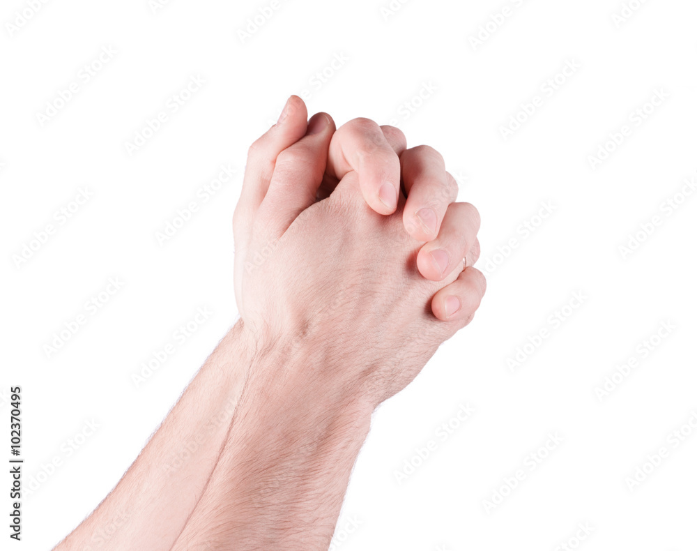 isolated praying hands gesture isolated praying hands gesture