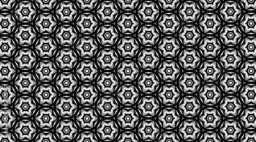 Орнамент с чёрными и серыми элементами. 8
