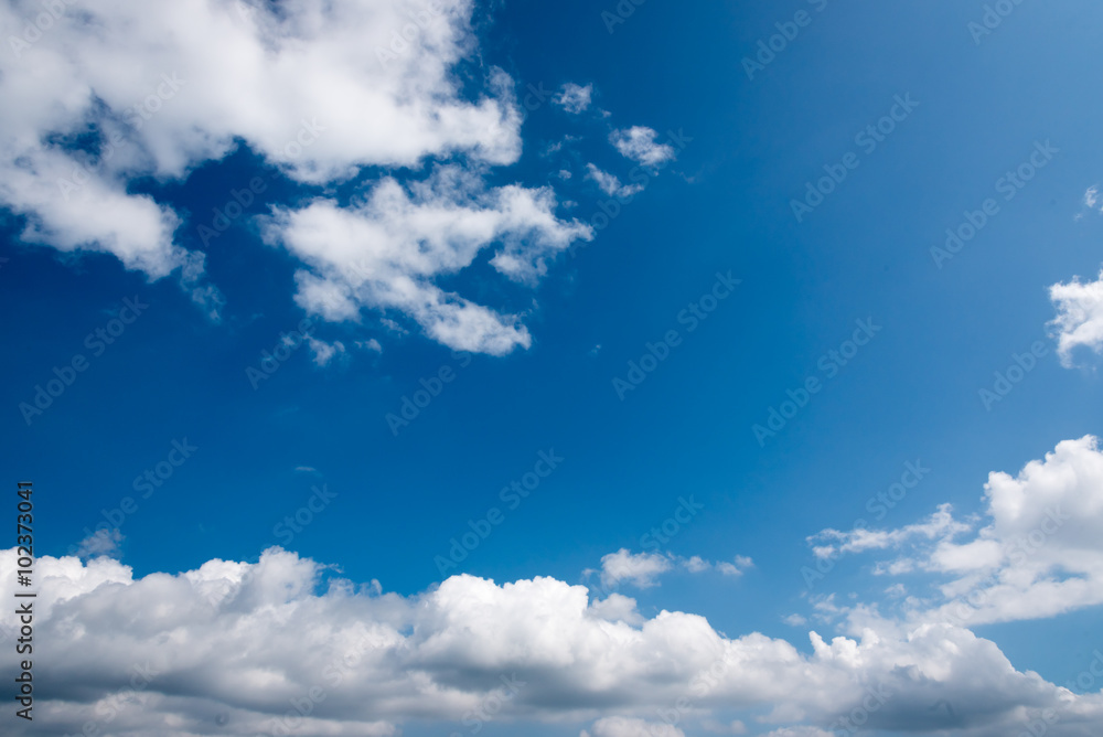 beautiful clouds in the blue sky of Thailand beautiful clouds in the blue sky of Thailand