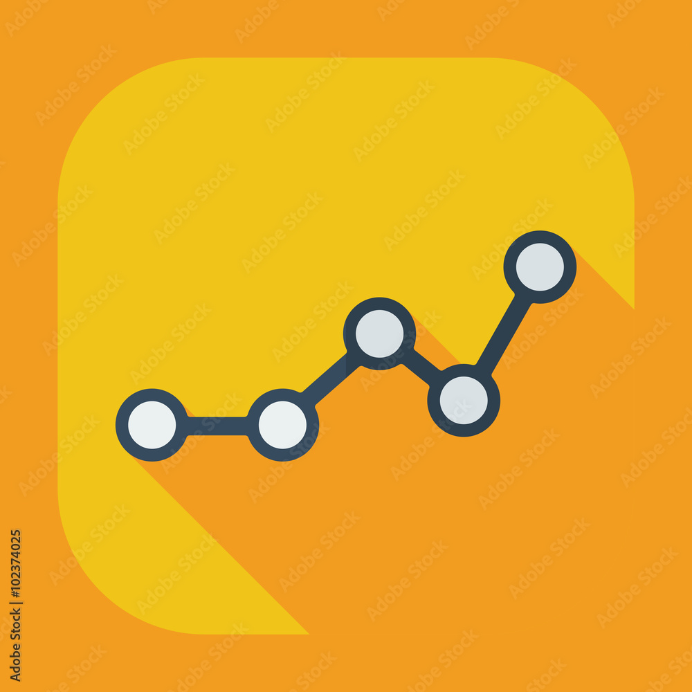 Flat modern design with shadow icons business icon Flat modern design with shadow icons business icon