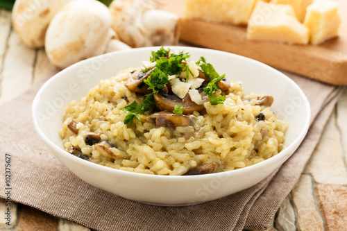 Risotto ai funghi