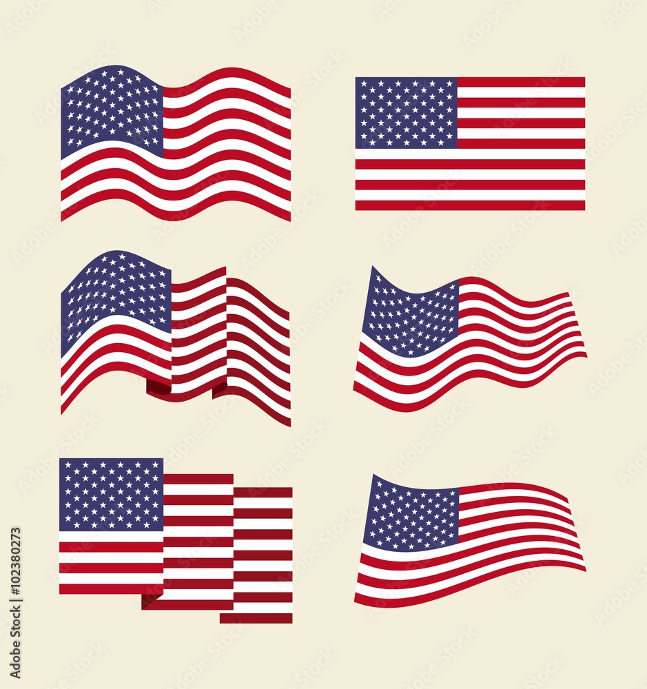 usa flag design usa flag design