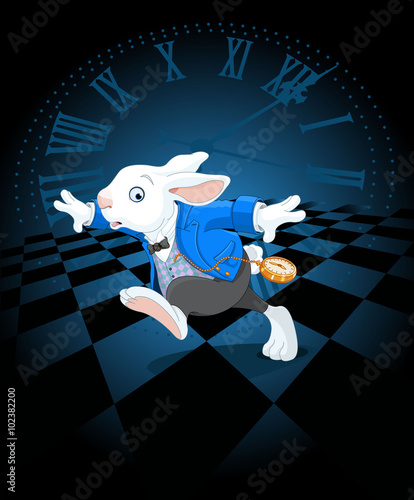 Running White Rabbit