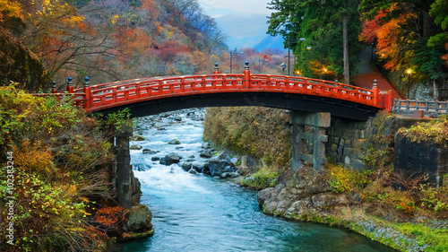 Φωτογραφία Shinkyo - Sacred Bridge in Nikko, Japan