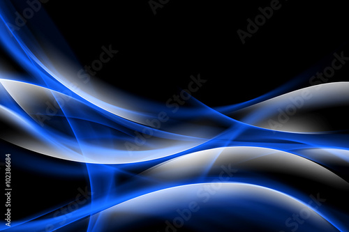 Abstract Blue Shiny Background Design