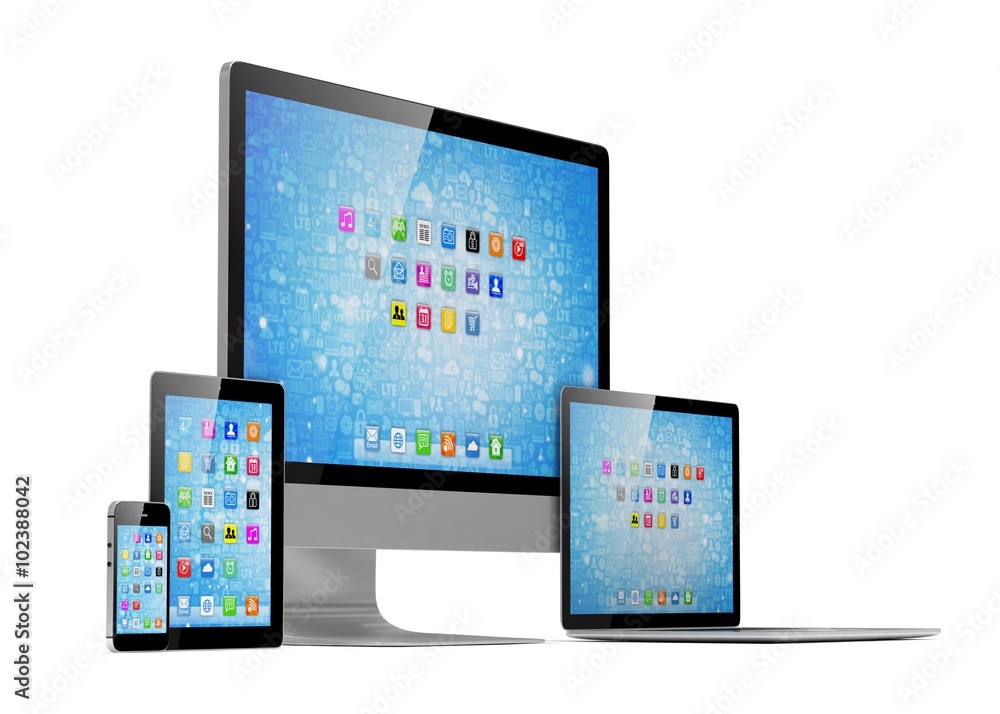 Ultimate web design, laptop, smartphone, tablet, computer, display Ultimate web design, laptop, smartphone, tablet, computer, display