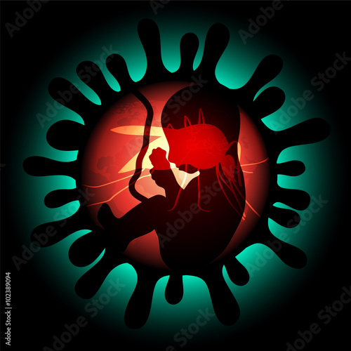 zika virus infection and pregnancy vector illustration