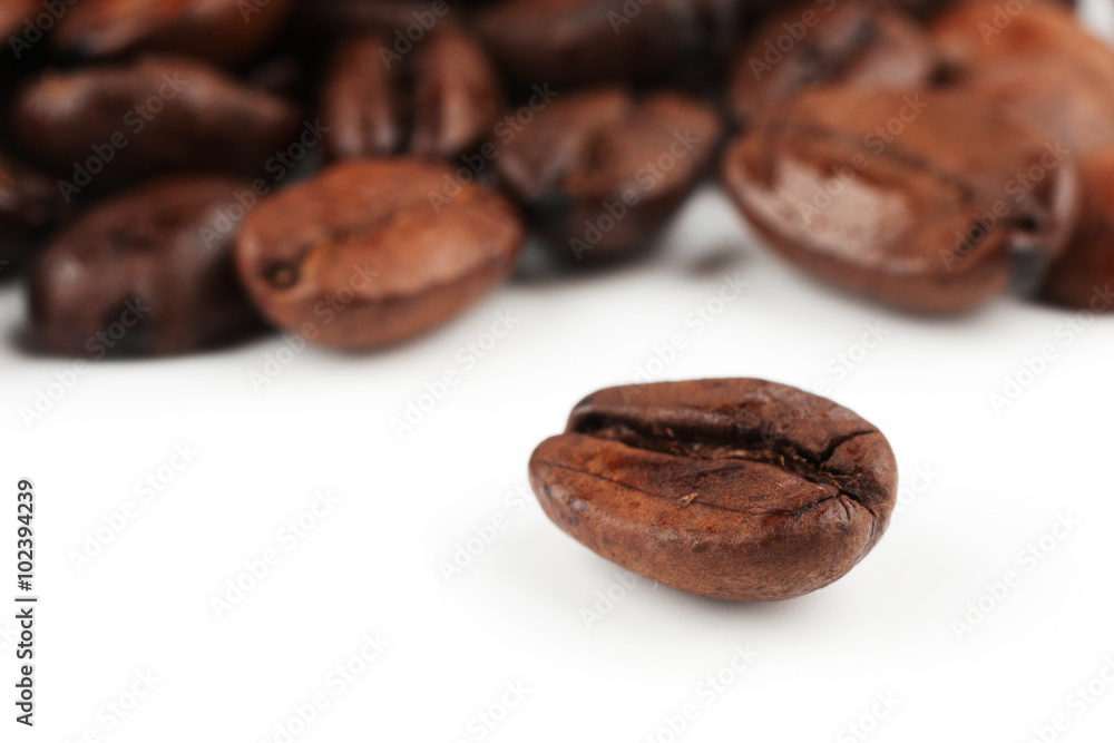 Multiple scattering of coffee beans Multiple scattering of coffee beans