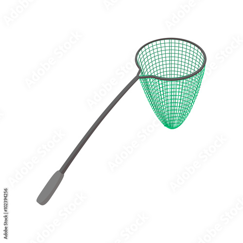 Fishing net cartoon icon