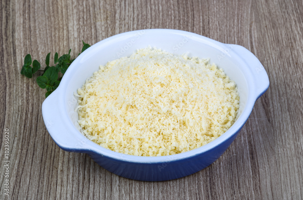 Shredded parmesan Shredded parmesan