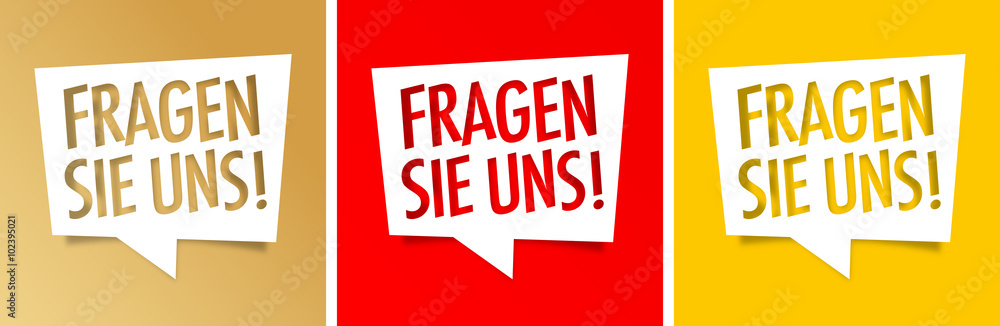 Fragen Sie uns