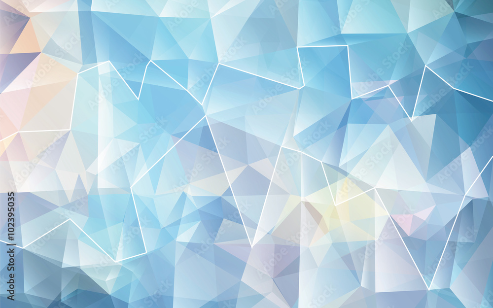 Blue White Polygonal Mosaic Background. Vector illustration. Creative Design. White line can be removed. Blue White Polygonal Mosaic Background. Vector illustration. Creative Design. White line can be removed.