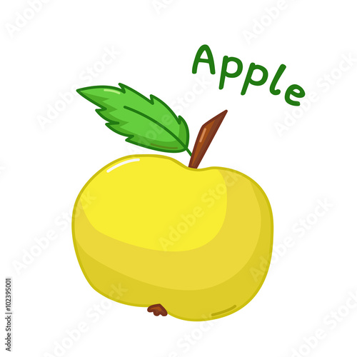 Isolated apple icon
