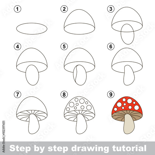 Drawing tutorial. How to draw a Stoadtool