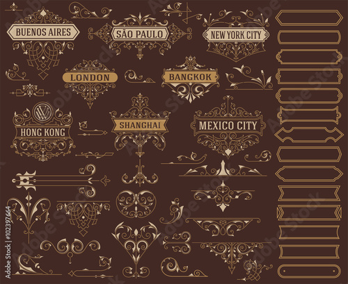 Floral Elements Set