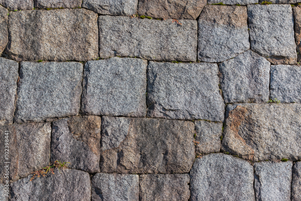 Obraz premium Stone wall texture background.