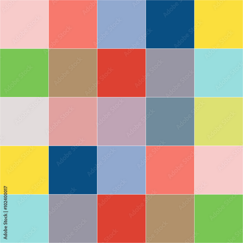 Palette Colors 2016 Vector Illustretion