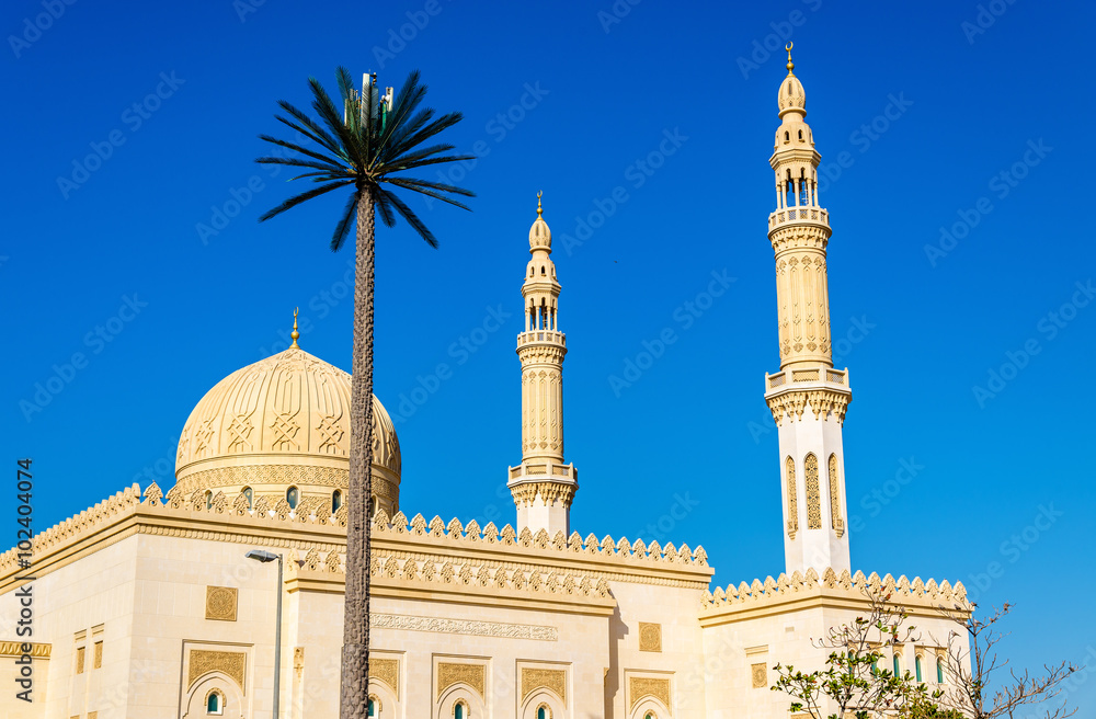 Φωτογραφία View of Zabeel Mosque in Dubai, UAE