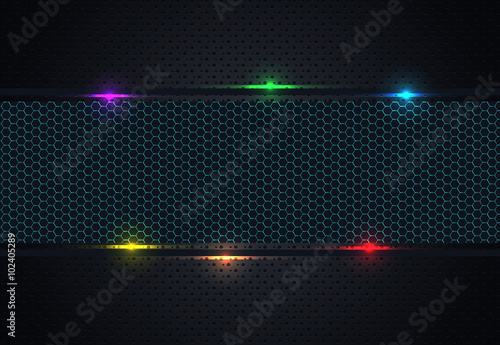 abstract background technology in vector illustration created