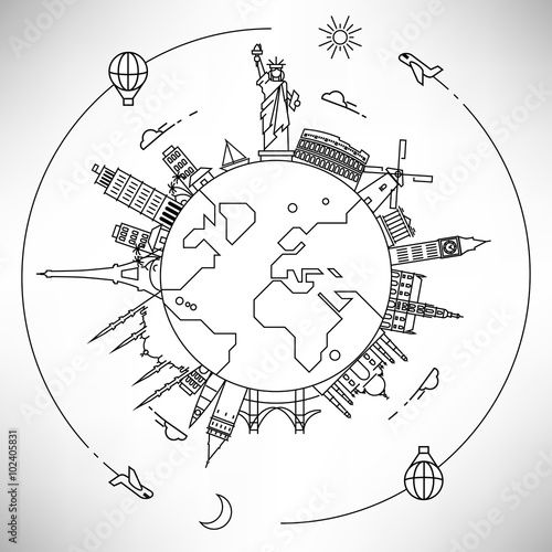 Linear World Landmarks