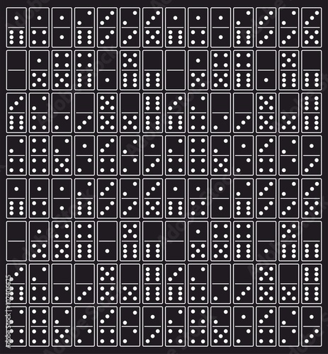  Domino vector