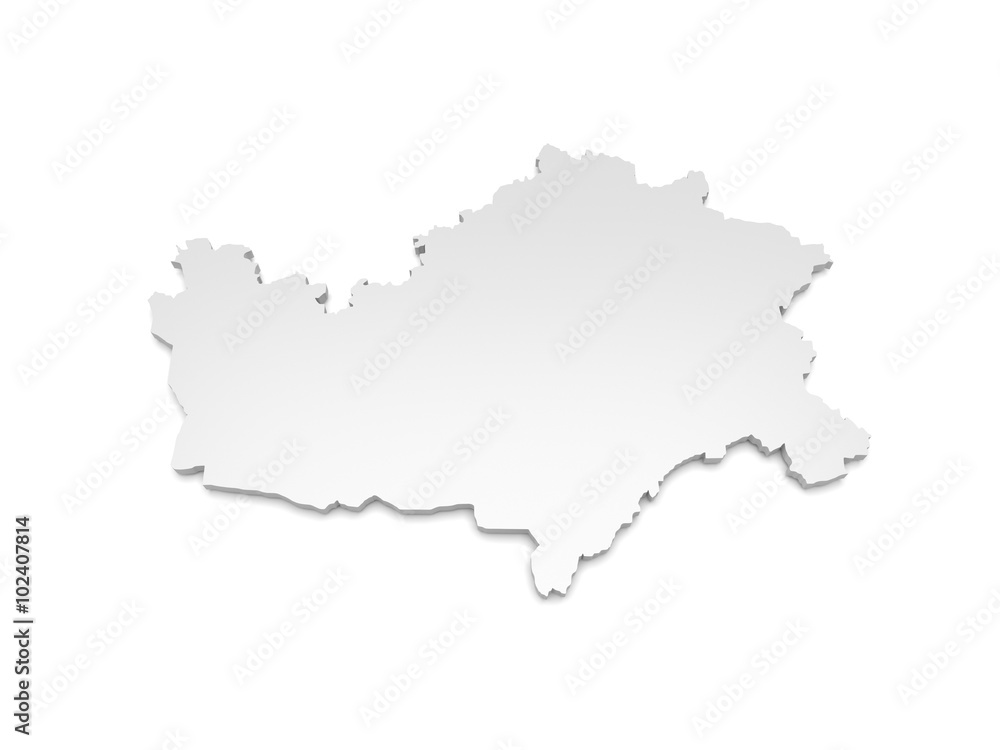 3D Karte Sachsen-Anhalt - Mansfeld-Südharz 3D Karte Sachsen-Anhalt - Mansfeld-Südharz