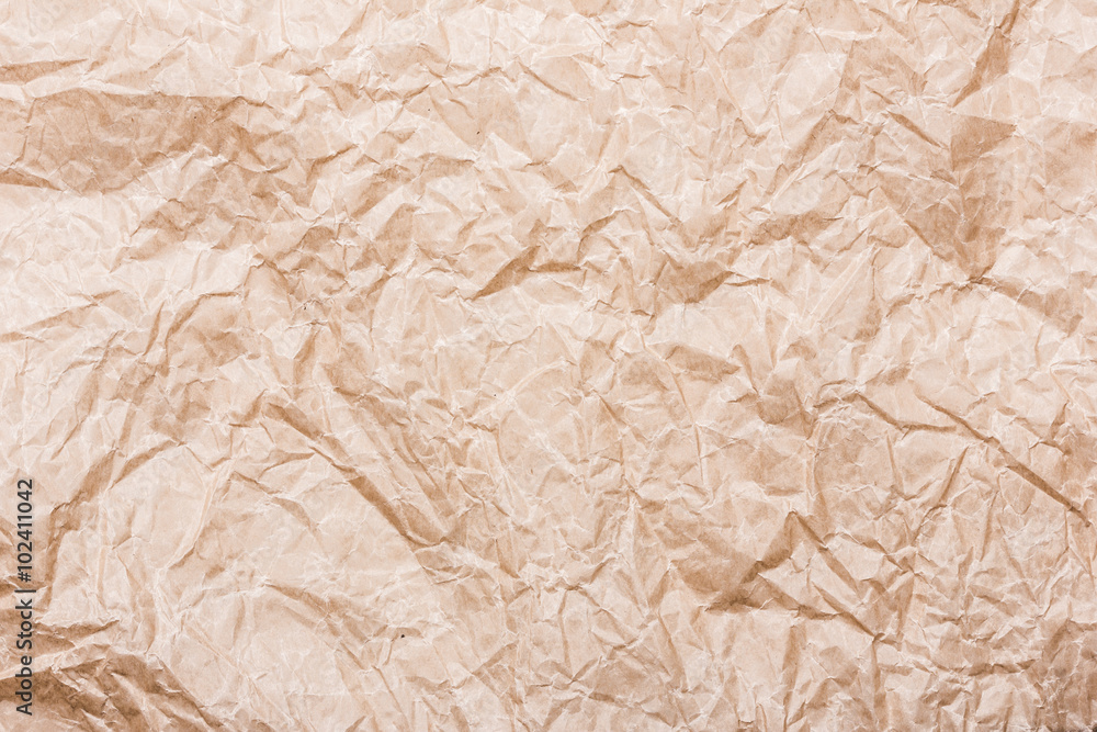 Fototapeta premium Old wrinkled paper.