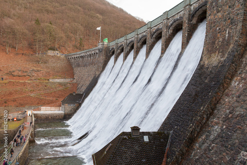 Überlauf der Diemel-Talsperre bei Marsberg photo