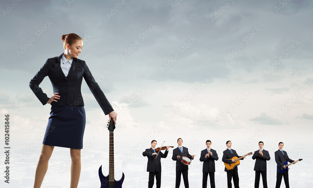 He can play all instruments