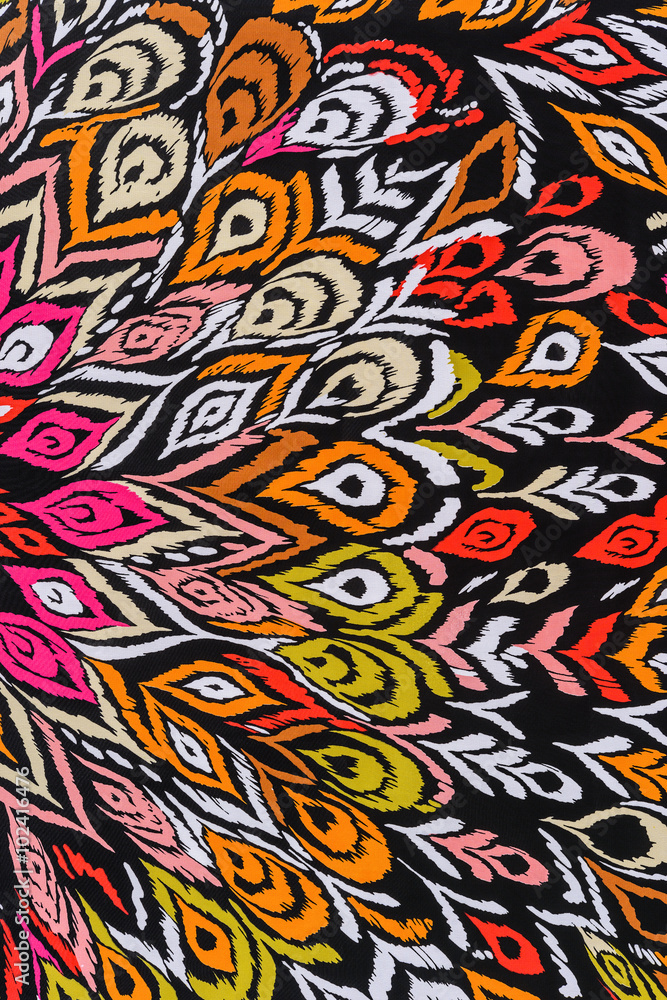 texture of print fabric striped peacock feathers texture of print fabric striped peacock feathers