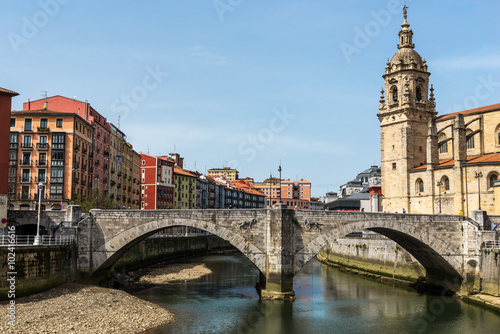 Old town of Bilbao, Basque Country (Spain) 