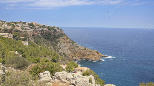 Time-lapse of picturesque seafront in Javea, Spain.
