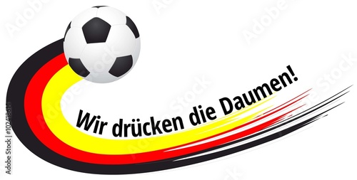 Wir drücken die Daumen