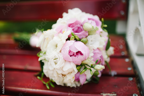 the bride s wedding bouquet