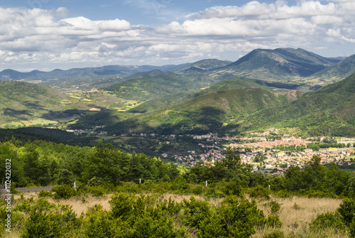 Landscape in Midi-Pyrenees (France)