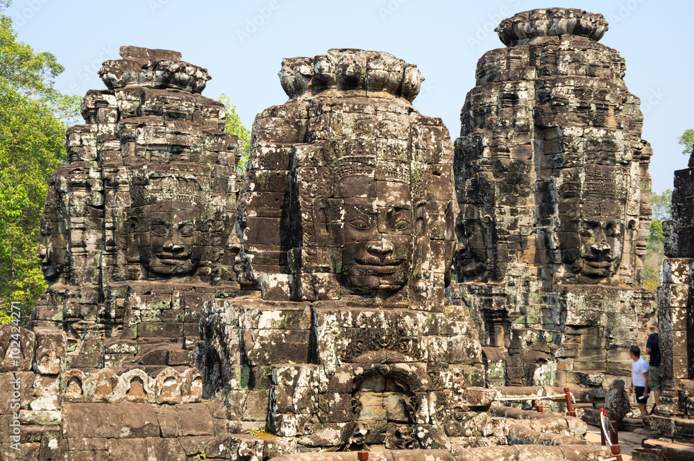 Bayon temple at Angkor Wat complex