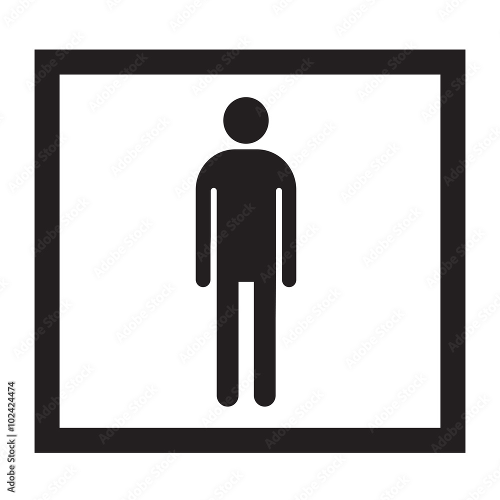 Man icon Illustration design Man icon Illustration design