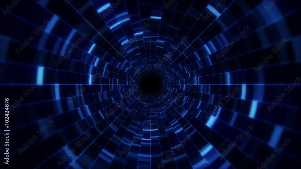 abstract blue cylinder loop able abstract blue cylinder loop able