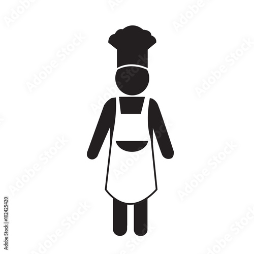 Cooking Chef people Icon Illustration design