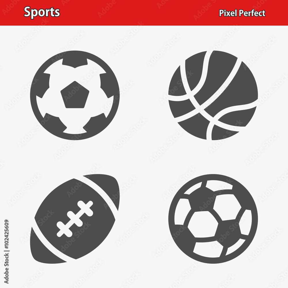 Sports Icons. Professional, pixel perfect icons optimized for both large and small resolutions. EPS 8 format. Sports Icons. Professional, pixel perfect icons optimized for both large and small resolutions. EPS 8 format.