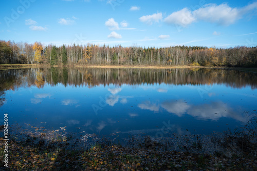 Plothener Seenplatte im Herbst 