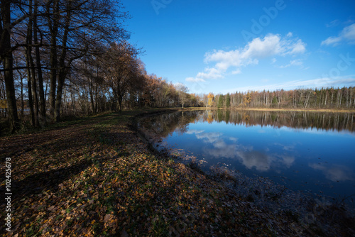 Plothener Seenplatte im Herbst 