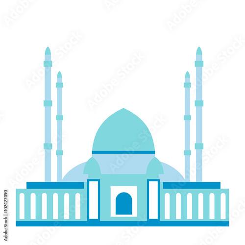 Mosque flat icon 