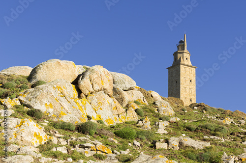 Hercules tower  Torre de Hercules  roman lighthouse   UNESCO world heritage