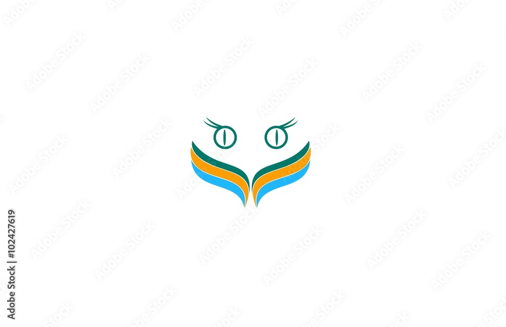 Fototapeta premium book education icon logo vector