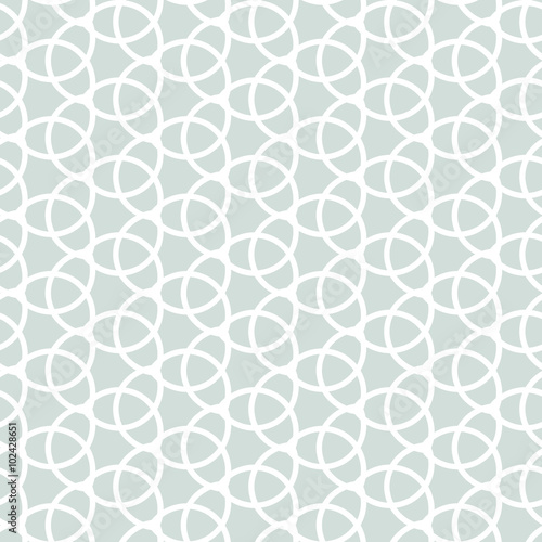 Seamless vector ornament in arabian style. Pattern for wallpapers. Light blue and white background