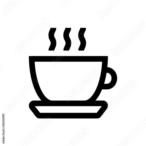 Coffee line icon.